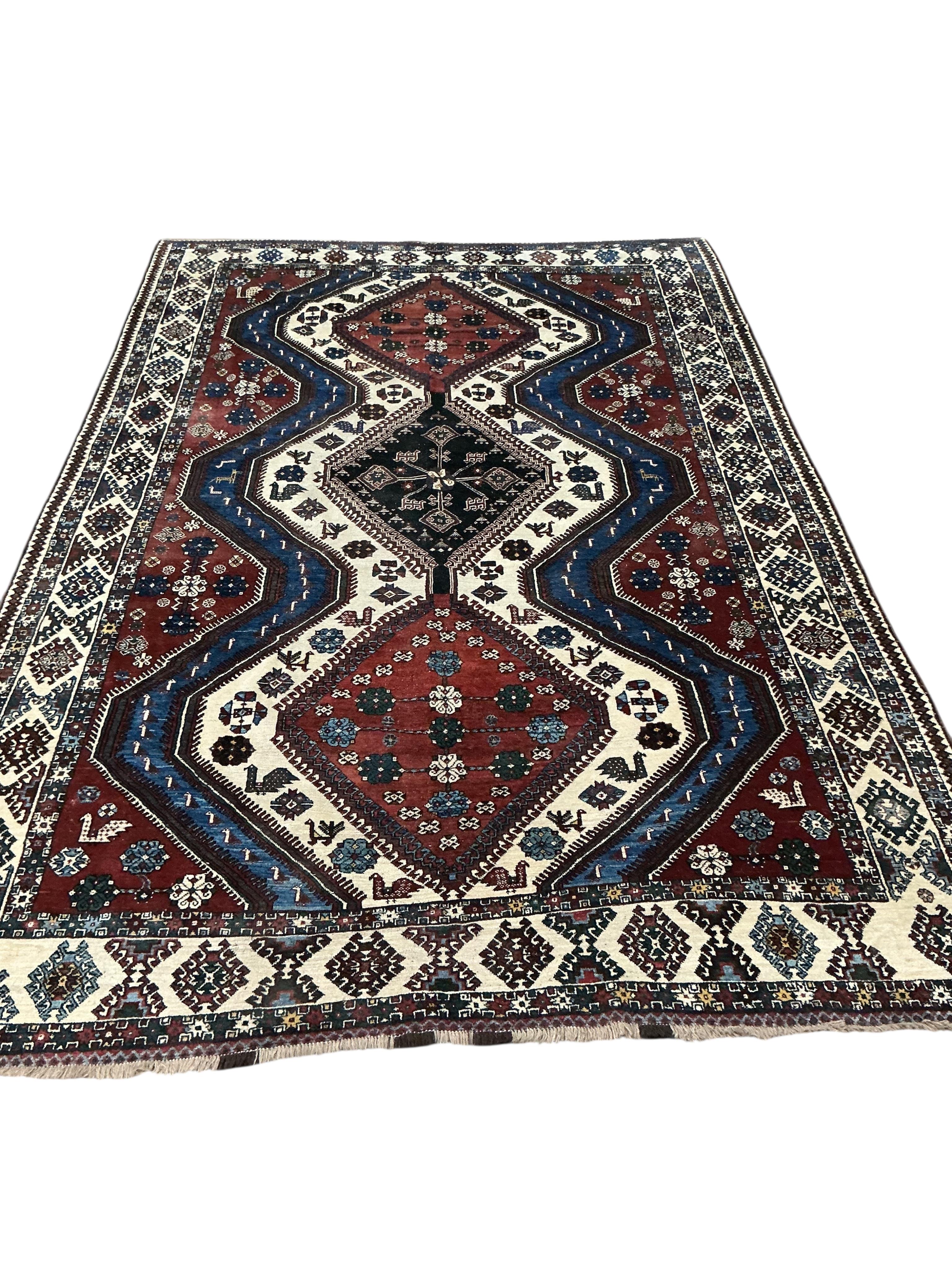 A Bakhtari carpet, 340 x 220cm